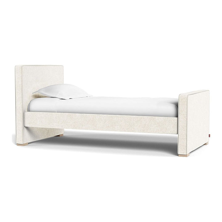 Monte Design Dorma Twin Bed Maple White Sheepskin High (26.5 inch)