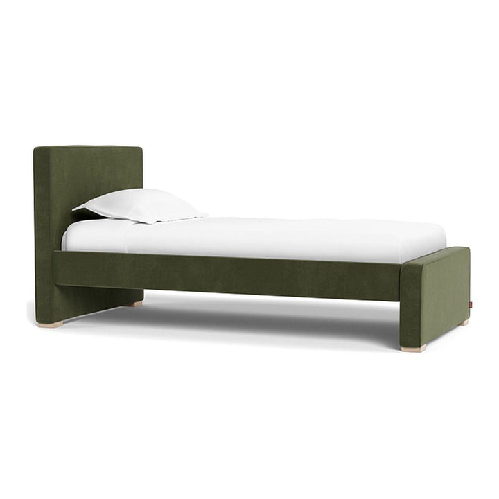 Monte Design Dorma Twin Bed Maple Moss Green Low (17 inch)