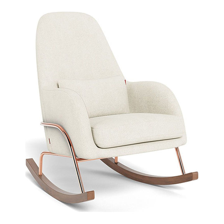 Monte Design Jackson Rocker Rose Gold Ivory Boucle