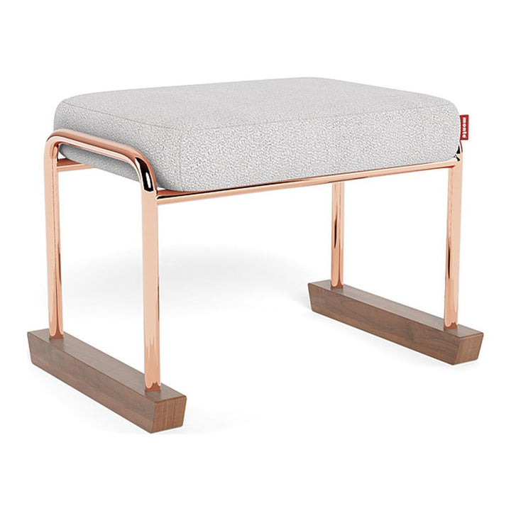 Monte Design Jackson Ottoman Rose Gold Dove Grey Boucle