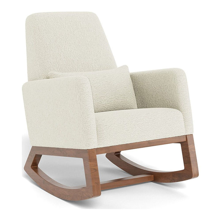 Monte Design Joya Rocker Walnut White Sheepskin