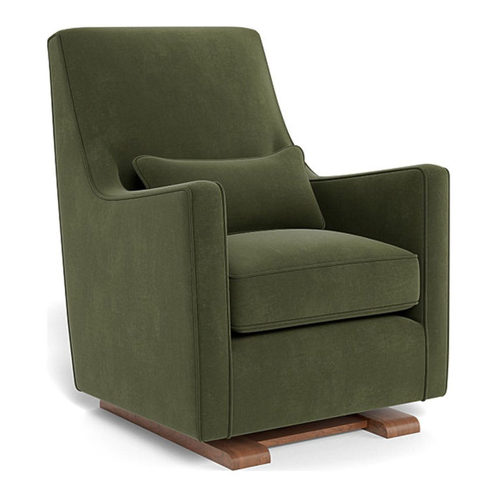 Monte Design Luca Glider Walnut Moss Green