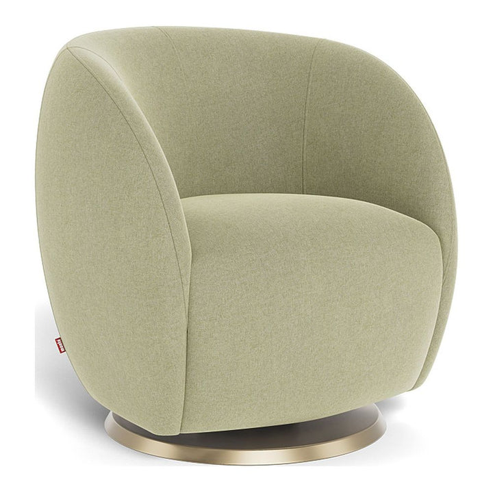 Monte Design Gem Glider Gold Swivel Sage Green