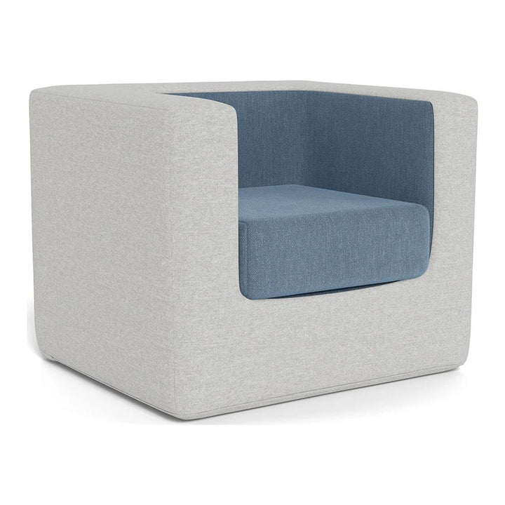 Monte Design Cubino Toddler Chair Fog Grey Denim Blue