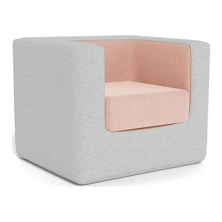 Monte Design Cubino Toddler Chair Fog Grey Petal Pink