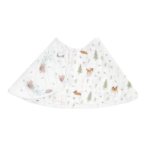 Aden + Anais Disney Essentials Cotton Muslin Burpy Bib - Bambi Forest Default Title