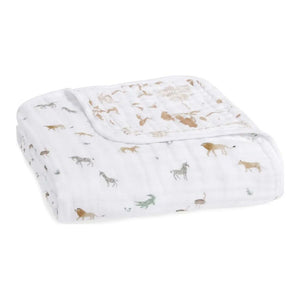 Aden + Anais Organic Cotton Dream Blanket - Safari Dreams Default Title