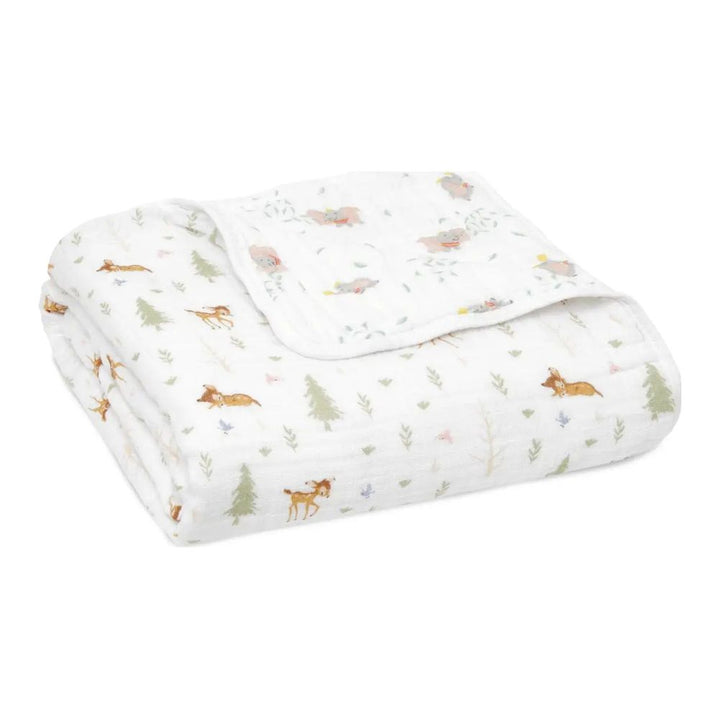 Aden + Anais Disney Essentials Cotton Muslin Blanket - Bambi Forest Default Title