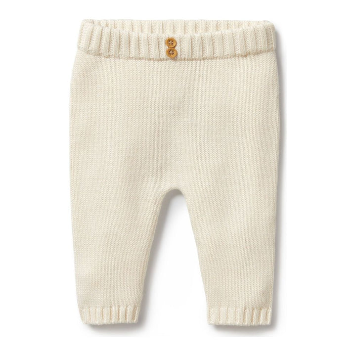 Wilson+Frenchy Knitted Legging Ecru 6-12 Months