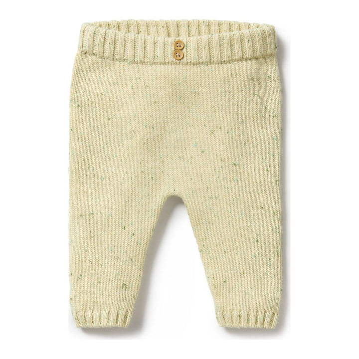 Wilson+Frenchy Knitted Legging Cactus Fleck 0-3 Months