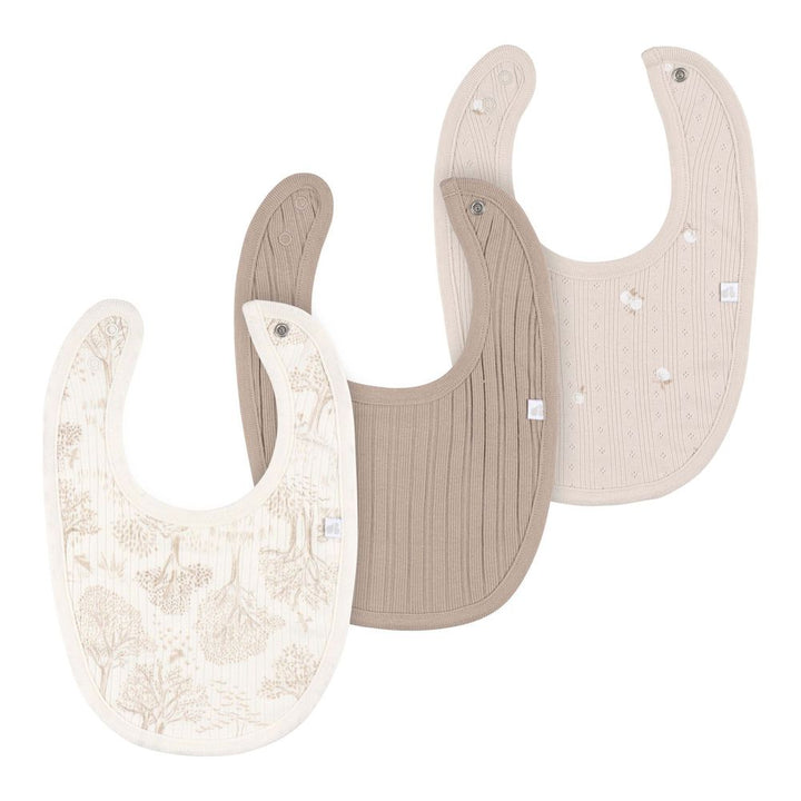 Just Born 3-Pack Baby Bibs