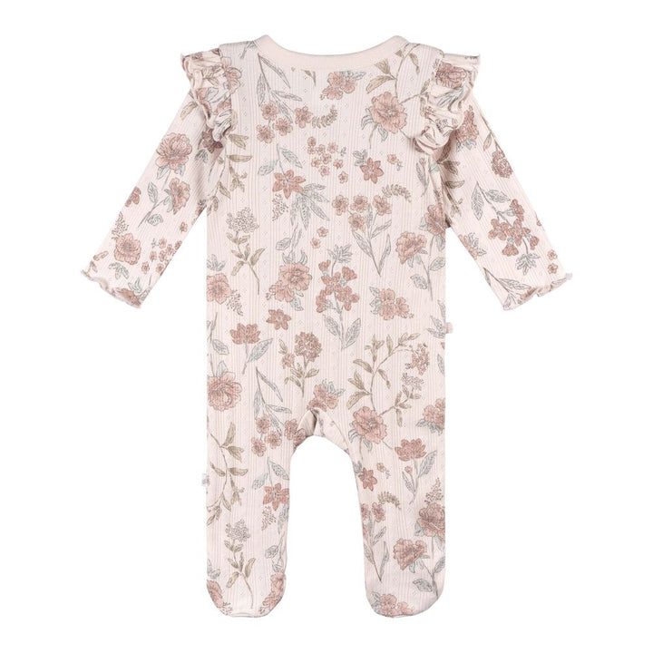 Just Born Sleep N' Play Kimono Sleeper Pink 0-3 Months