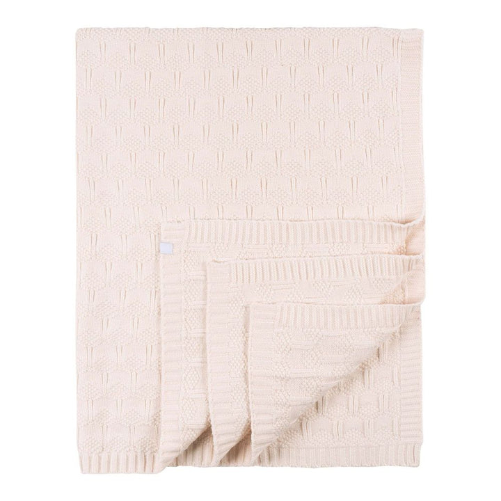 Just Born Bamboo Sweater Knit Blanket Pink