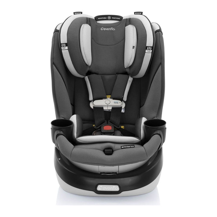 Evenflo GOLD Revolve360 Slim 2-in-1 Rotational Car Seat with SensorSafe - Pearl Grey (90476) (Open Box) Default Title