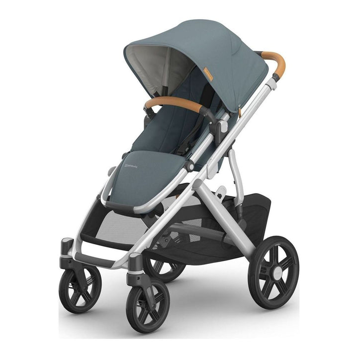 UPPAbaby Vista V3 Stroller Callum (Stone Blue on Silver Frame)