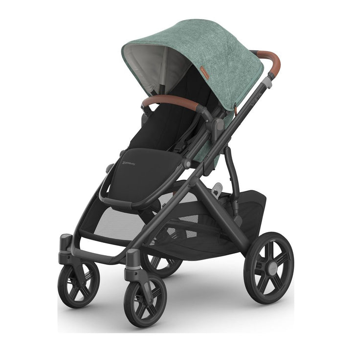 UPPAbaby Vista V3 Stroller Gwen (Green Melange on Carbon Frame)