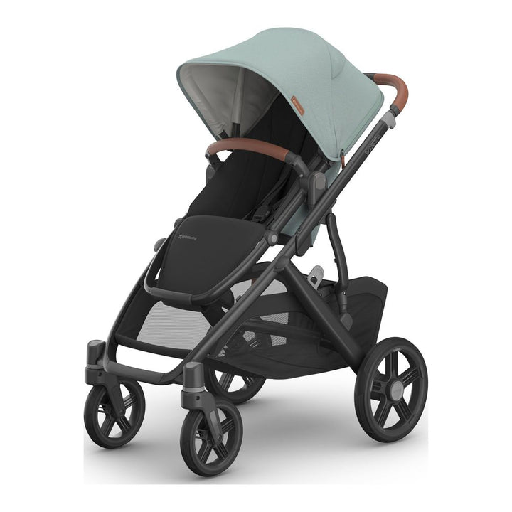 UPPAbaby Vista V3 Stroller Kenzi (Mystic Aqua on Carbon Frame)