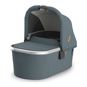 UPPAbaby Bassinet V3 Callum (Stone Blue on Silver Frame)