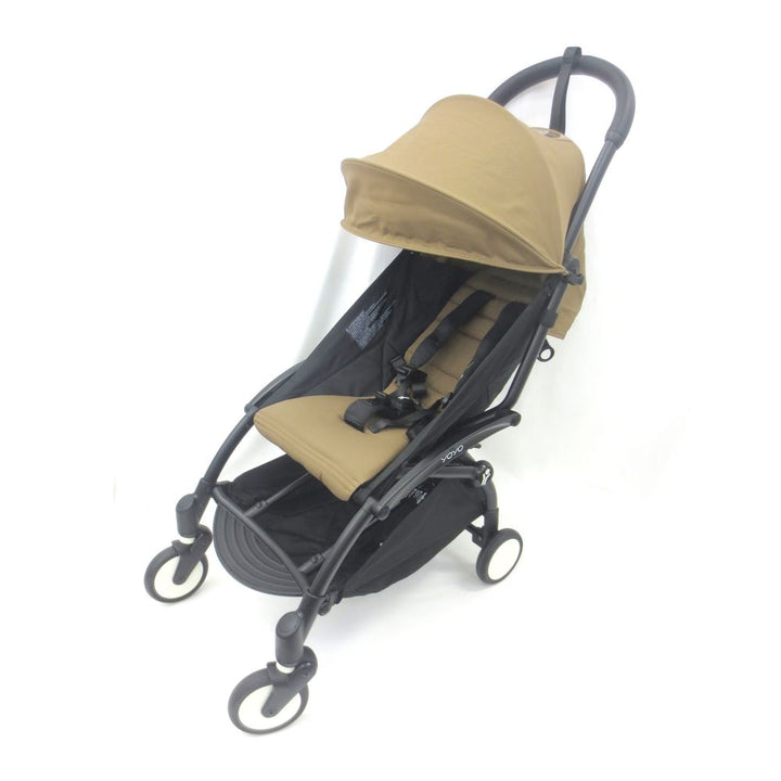 BabyZen YOYO2 6+ Stroller - Toffee with Black Frame (90539) (Floor Model)