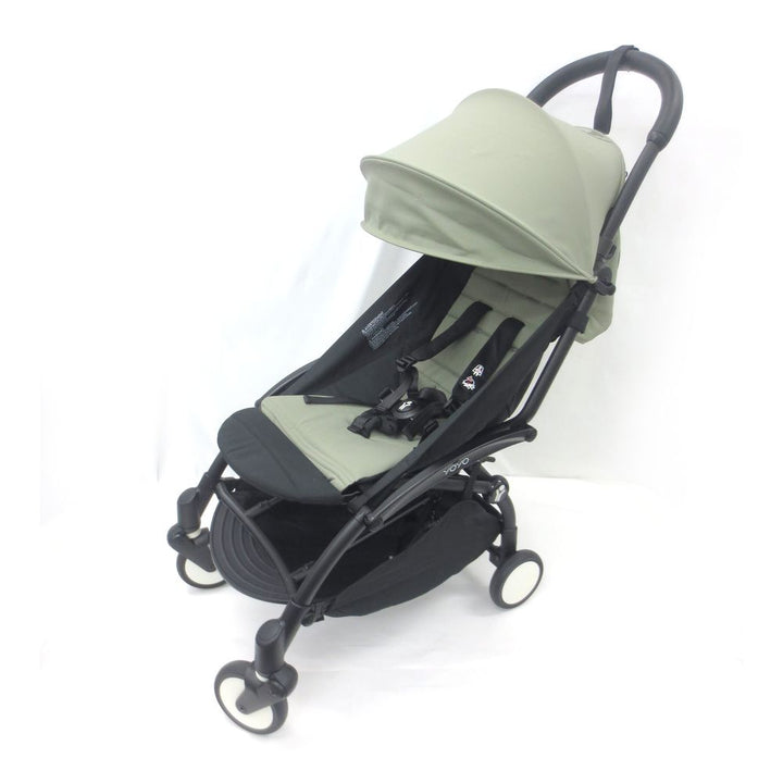 BabyZen YOYO2 6+ Stroller - Olive with Black Frame (90540) (Floor Model)