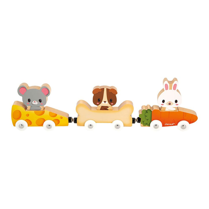 Janod Magnetic Wooden Toy Set - Pets Default Title