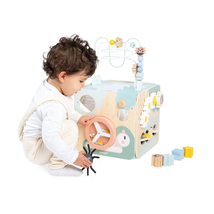 Janod Multi-Activity Maxi Cube - Sweet Cocoon