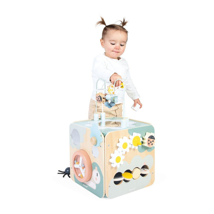 Janod Multi-Activity Maxi Cube - Sweet Cocoon