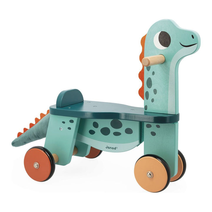 Janod Ride-On Dino Wooden Toy - Portosaurus Default Title