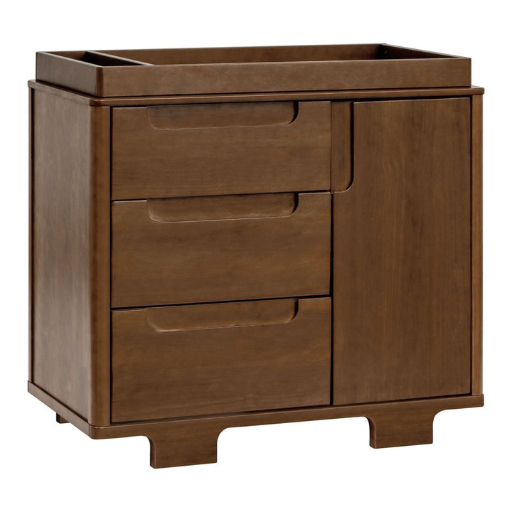 Babyletto Yuzu 3-Drawer Changer Dresser Natural Walnut