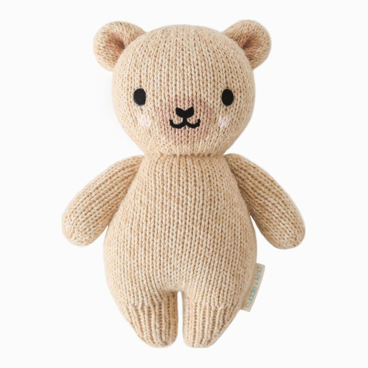 Cuddle+Kind Baby Animals Collection Plush Toy Baby Honey Bear