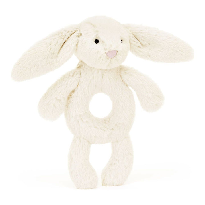 Jellycat Bashful Ring Rattle - Cream Bunny