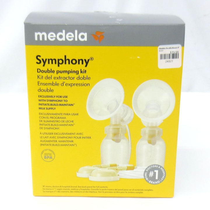 Medela Double Breast Pumping Kit for Symphony Breast Pumps (90798) (Open Box)