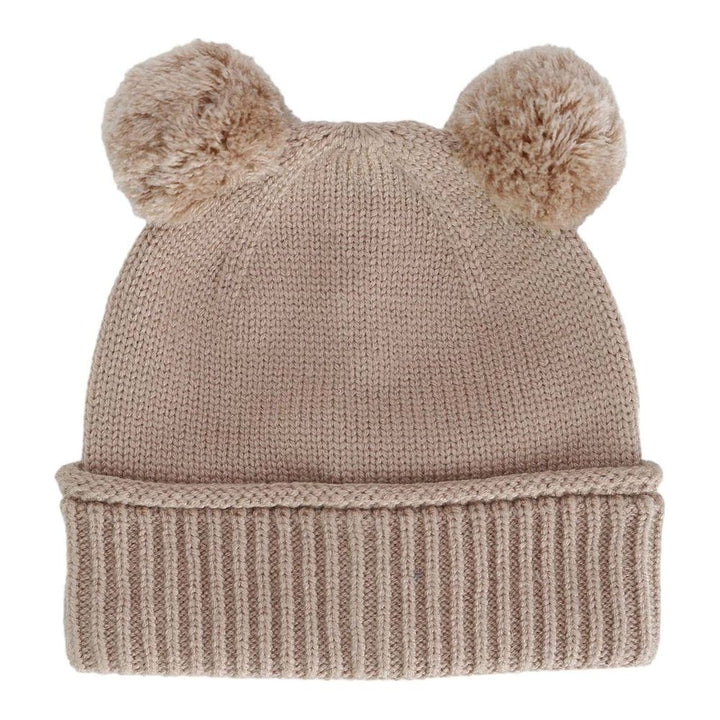 Calikids My First Hat Baby Knit Beanie Sesame