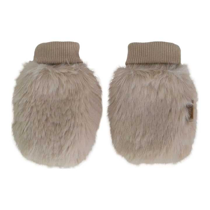 Calikids Soft Teddy Mittens S Sand