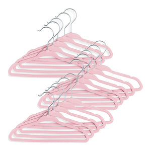 Amor Bebe by TenderTyme 19-Pack Non-Slip Design Baby Hangers - Pink (91042) (Open Box) Default Title