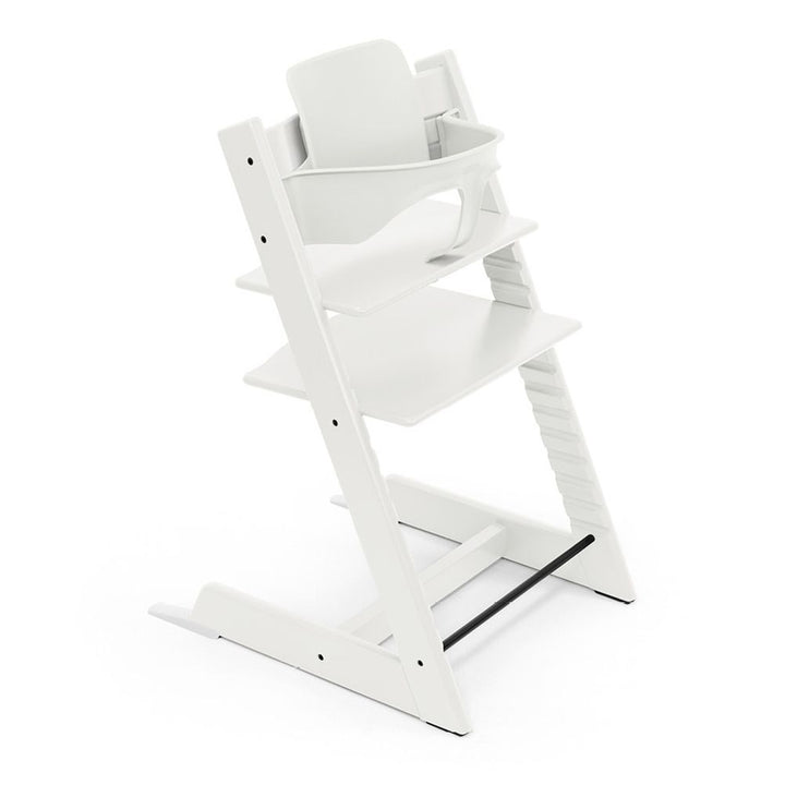 Tripp Trapp High Chair with Baby Set - White (91063) (Open Box) Default Title