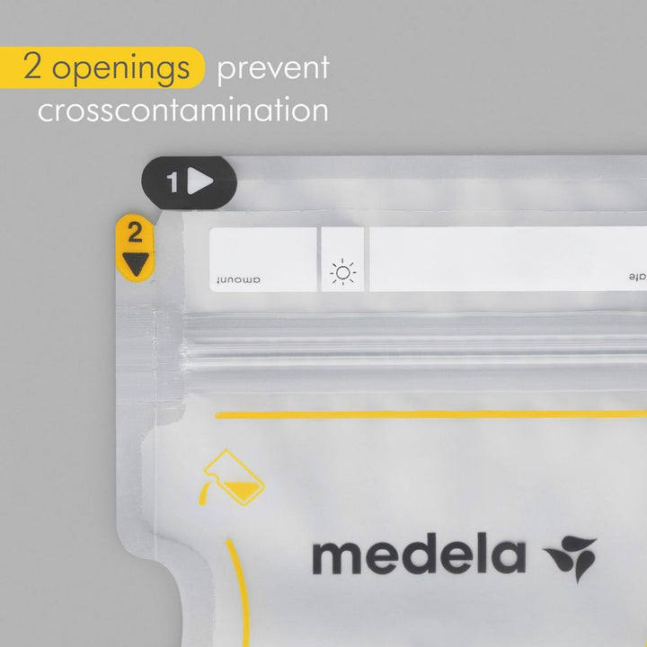 Medela Easy Pour Disposable Breast Milk Storage Bags