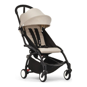 Stokke YOYO3 6+ Stroller - Bonpoint Beige on Black Frame Default Title