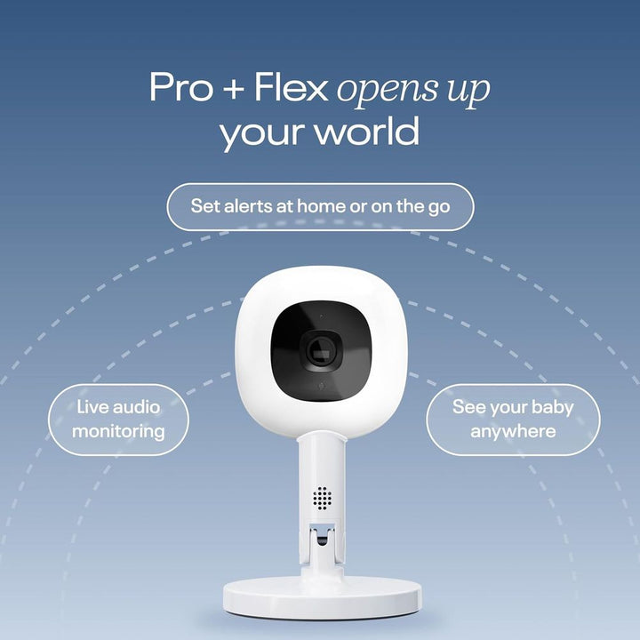 Nanit Pro Smart Baby Monitor and Flex Stand (V2)