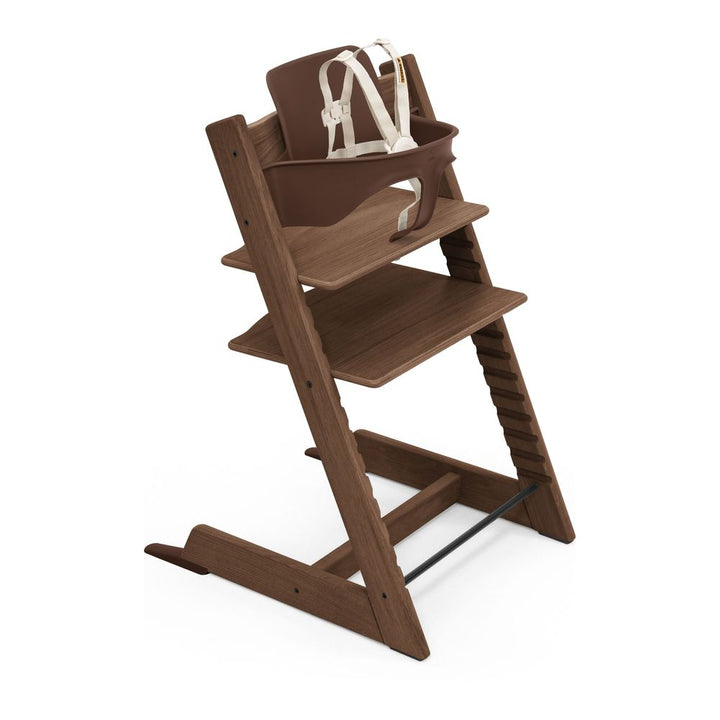 Tripp Trapp High Chair2 with Baby Set2 Oak Warm Brown