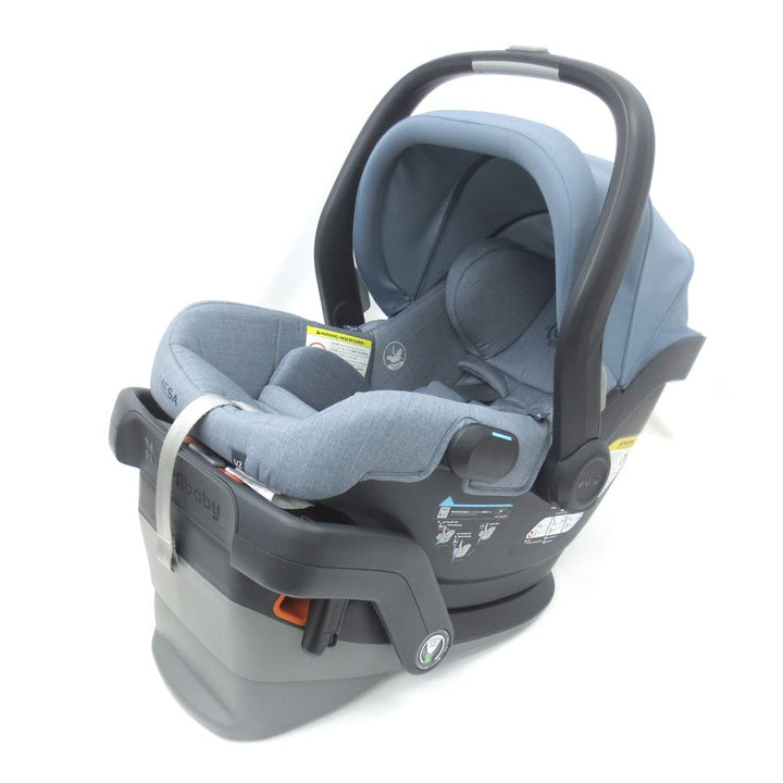 UPPAbaby MESA V2 Infant Car Seat - GREGORY (Blue Melange) (91354) (Floor Model)