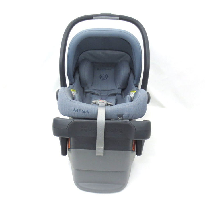 UPPAbaby MESA V2 Infant Car Seat - GREGORY (Blue Melange) (91354) (Floor Model)