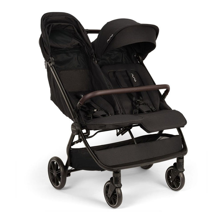 NUNA TRVL dubl Double Stroller - Caviar