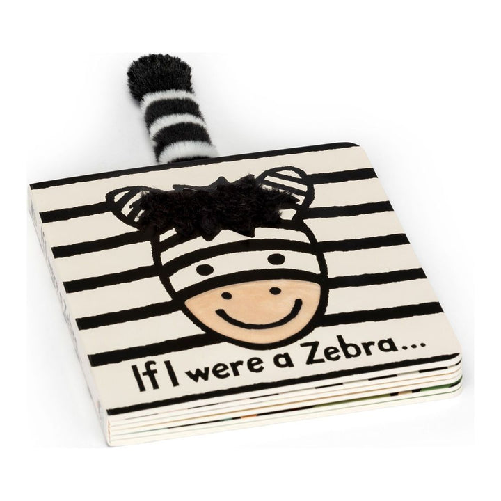 Jellycat If I Were Book - Zebra