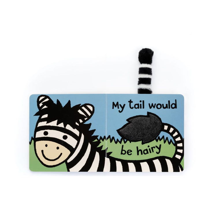 Jellycat If I Were Book - Zebra