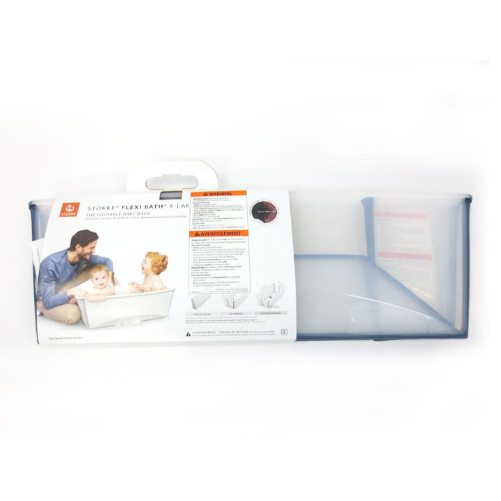 Stokke Flexi Bath X-Large - Transparent Blue (91790) (Open Box)