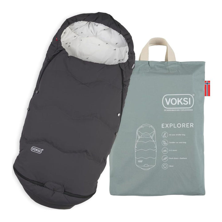 VOKSI Explorer Footmuff Grey