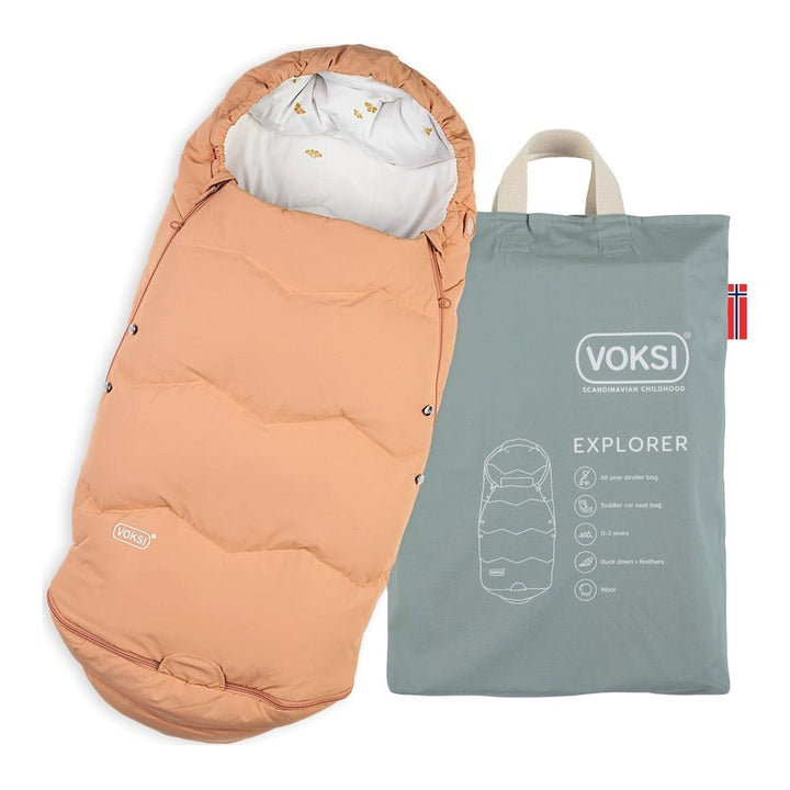 VOKSI Explorer Footmuff Sandstone Peach