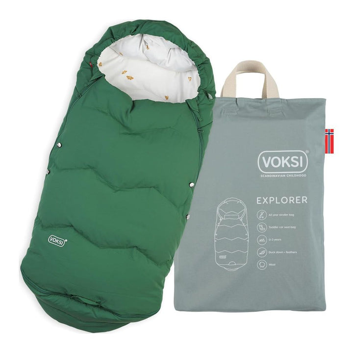 VOKSI Explorer Footmuff Grass Green