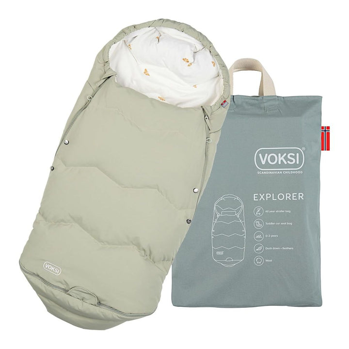 VOKSI Explorer Footmuff Misty Green